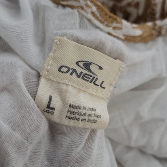 O'Neill Bonnie Sleeveless Sundress in Tobacco - Picture 6 of 8